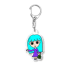 たなかなたの店の笛吹きお姉さんアクキー Acrylic Key Chain