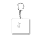 ささたこのしらたまうさぎ Acrylic Key Chain