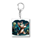 子猫カーニバルの子猫ハザード Acrylic Key Chain