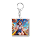 yuyuu_youtubeの美少女 Acrylic Key Chain