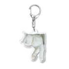 動物ランドのきいちゃんすやすやグッズ Acrylic Key Chain