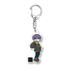 KIEGroup【official】のKIEさつまちゃん(カフェオレ) Acrylic Key Chain