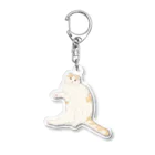 やーまんのねこぉ Acrylic Key Chain