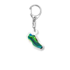 muscle_0419の枝豆じゃないよ、ランニングシューズだよ Acrylic Key Chain