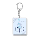 jiyujin_seisakusyoのオリジナルK -tokutokuシリーズ クラゲ Acrylic Key Chain