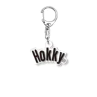 DJ HOKKY OFFICIAL GOODS 2024のHOKKY 黒ロゴ　 アクリルキーホルダー