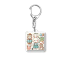 moyasi_777のanimals Acrylic Key Chain