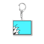 『シャイガール・シャイボーイ』SHOPのシャイガール・シャイボーイ（ターコイズ） Acrylic Key Chain