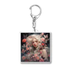 AQUAMETAVERSEの花と美女　なでしこ1478 Acrylic Key Chain