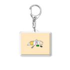 anco91　フレンチブルドックのanco9　昼寝 Acrylic Key Chain