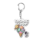 Stylo Tee Shopの宇宙ようなでかスクープ Acrylic Key Chain