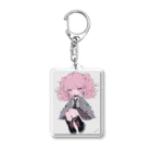 八朔-HassaKu-の女の子ミニキャラ1 Acrylic Key Chain