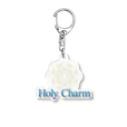 魔女の道具屋さん HolyCharmの曼荼羅ロゴ Acrylic Key Chain