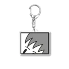 『シャイガール・シャイボーイ』SHOPのシャイガール・シャイボーイ（グレー） Acrylic Key Chain