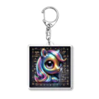 CyberCyberのHorse01 Acrylic Key Chain