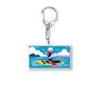 りおたの秋穂のSUP Acrylic Key Chain