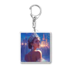 AQUAMETAVERSEの宵闇に輝くクリスタルの女王 Marsa 106 Acrylic Key Chain