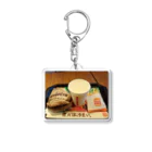 thedarkesthourのバーガーキング Acrylic Key Chain