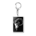 IS BONE YUのgoat Acrylic Key Chain