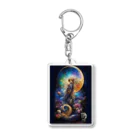 フォアネイル開運ショップの乙女座（Virgo） Acrylic Key Chain