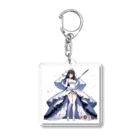 rebon/リボンの戦場女子 Acrylic Key Chain