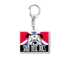 ブヒーズのSNUB NOSE DOGS※ブルドッグⅢ※ Acrylic Key Chain