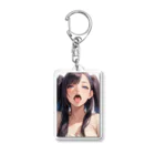 美少女学院の黒髪美少女　美鈴ちゃん Acrylic Key Chain