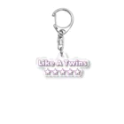 MINIMAL CELEBRITYのライクアツインズ・オリジナルアイテム Acrylic Key Chain