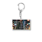 osaruna7741のオリジナル楽曲「Midnaight Stroll#2」グッツ Acrylic Key Chain