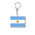 お絵かき屋さんのアルゼンチンの国旗 Acrylic Key Chain