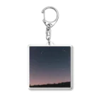 Chama's shopの星空 Acrylic Key Chain