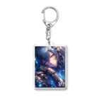 電脳女神 CyberGoddessの電脳戦妃の休息 Acrylic Key Chain