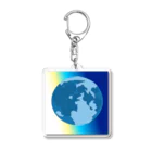 noiSutoaの青いボールの神秘的な美しさ Acrylic Key Chain