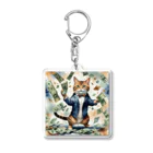 なむねこの猫社長 Acrylic Key Chain