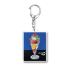 画家・高橋晴美 GOODS SHOPのいちごパフェ Acrylic Key Chain