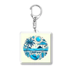 KAKOの真夏の海☀️ Acrylic Key Chain