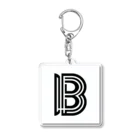 adeu19aのアルファベットシリーズ　B Acrylic Key Chain