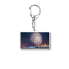 つむぎのhanabi II Acrylic Key Chain