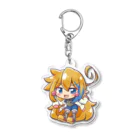 ばとじっぷのダティクロート3号 Acrylic Key Chain