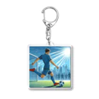 GUNSUNのサッカー Acrylic Key Chain