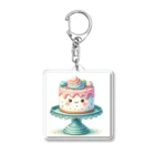 カノンとアヤネの可愛いケーキちゃん Acrylic Key Chain