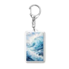 sukoyaの海の息吹 Acrylic Key Chain