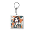 kanasarinoの大人かわいい女性パート２ Acrylic Key Chain