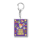 REDMOON_SAPPOROのCRAZY　NIGHT　CIRCUS Acrylic Key Chain