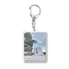 Nekoneko_fox56の浄土ヶ浜のラムネ Acrylic Key Chain