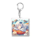 HERAX(へラックス）2号店の南極でアザラシと夢の中へ Acrylic Key Chain