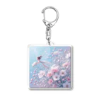 2024billionの花と宝石の妖精4月1 Acrylic Key Chain