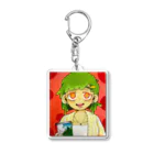 クリサンセマムの文学少女 Acrylic Key Chain