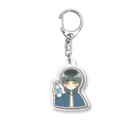 うみのお店屋さん。のジャージガール💙 Acrylic Key Chain