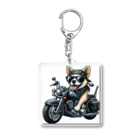 バイカーズクラブのAmericandog Acrylic Key Chain